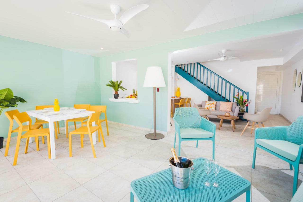Villa Banc De Sable, Acces Direct A La Plage Le Diamant Luaran gambar