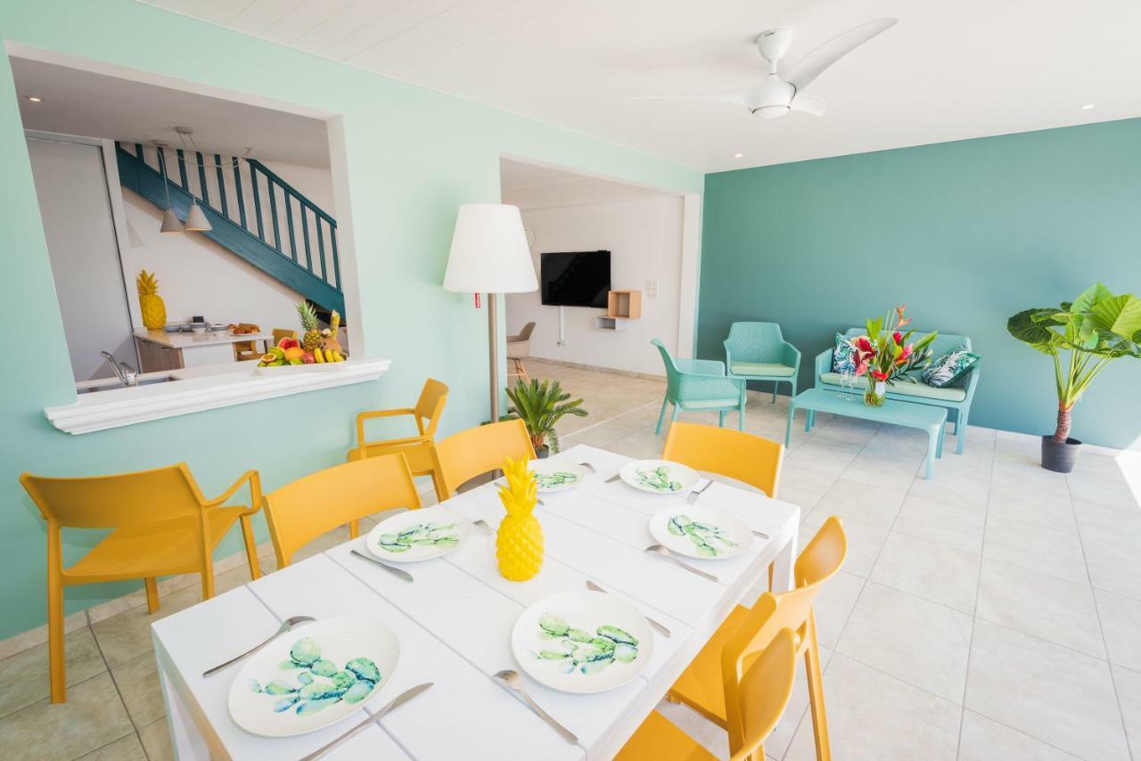 Villa Banc De Sable, Acces Direct A La Plage Le Diamant Luaran gambar